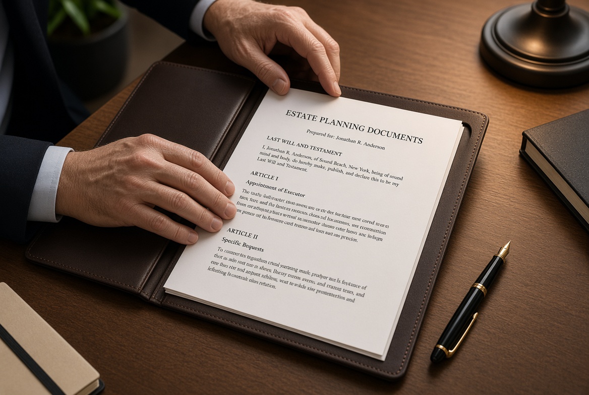 Reviewing estate planning documents